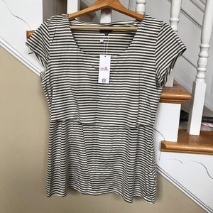 NWT Milk nursingwear top